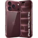 TheGiftKart Ultra-Hybrid Crystal Clear Back Case Cover for iPhone 18 Pro / 17 Pro | Shockproof Design | Camera Protection Bump | Hard Clear Back | Bumper Cover Case (PC & TPU, Transparent)