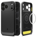 Spigen Rugged Armor MagFit Case for iPhone 17/18 Pro Max, Matte Black