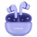 Kratos Pop Ear Buds Wireless with 60H Playtime, Noise Isolation & Clear Calls, Bluetooth Earbuds with Voice Assistant, Ear Buds with Bluetooth V 5.3 & with Type C Fast Charging, IPX4 TWS Earphones