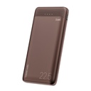 boAt EnergyShroom PB300 Neo 10000mAh Power Bank with 22.5W Fast Charging, 3X Output Ports, Supports Android, iPhone, Tablets, Earbuds (Mocha Brown)