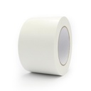 Heavy Duty Duct Tape 3 Inch X 33 Yards, 8.5 Mil Thickness, Multi Purpose White Duct Tape, No Residue, Waterproof, Tear by Hand - for Indoor Outdoor Repairs, Industrial, Professional Use