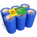 SWRT Blue Painters Tape 1 Inch x 55 Yards, 48 Rolls, 2640 Yards Total