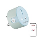 Lifelong Electronics 10A WiFi Smart Power Plug for Home Automation | With App Control, Timer, Voice Control, Scheduling | Smart Plugs Gadget | Electrical Switch Socket | Compatible with Alexa &