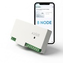 AZIOT 8 Node WiFi Smart Switch | Bluetooth Backup | Fits in 6 & 8 Module Switch Board | App + Voice Control | Timer Scheduling | SmartLife App | Easy Retrofit | Made in India
