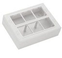 Modular Gang Box Plastic 12 Module Silver Line Eco Friendly High Durability Modular Surface Gang Box Module White