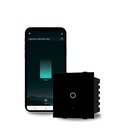 AZIOT SMART MODULAR 1 GANG PREMIUM TOUCH SWITCH - GLASS (Not Acrylic)- (24 amp Switch): Elevate Your Home with Effortless Control
