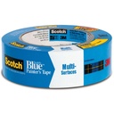 Scotch Painter's Tape 1.41 inches Original Multi-Surface Painter's Tape, x 60 yards (360 yards total), 2090, 6 Rolls, Blue, 6 Foot