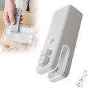 2 in 1 Mini Bag Sealer,2025 Upgrade Rechargeable Magnetic Snack Sealer,Household Small Handheld Snack Bag Sealing Machine for Plastic Bags,Snack Bags (Gray-1)