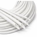 GREENARTZ 5mtr Fiberglass Insulation Sleeve | High Temperature Resistant | Heat Resistant Wire Protection Tube for Motors Transformers & Appliances 1mm 2mm 3mm 4mm 5mm (1mtr Each)