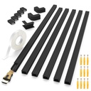 Serplex 94in Self-Adhesive Cord Cover Kit, 6xL15.7 W0.59 H0.4in