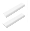 RKPM HOMES Cable Protector I Concealer Cord Cover I Self-Adhesive Wall Mount Paintable Cable Management for Home, Office, Warehouse I Easy to Unfold & Open I Raceway to Hide Wires (Pack of 1, White)