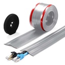 Serplex® 8.2ft Self-Adhesive Floor Cable Cover Cord Hider PVC Cable Hider