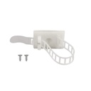 Rely®⇒VP INDUSTRIES (Pcs- 10) 21x30 mm Adhesive-Backed Cable Straps for Electrical Wire Management and Organization. Tool-Free Installation for Home Or Office. Screw-Mount for Permanent Hold