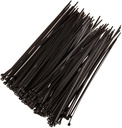 SCHOFIC Cable Zip Ties Heavy Duty 158 MM [Size 6.0 INCH], Ultra Strong Plastic [Polyamide] Wire Ties with 49 Pounds Tensile Strength, Nylon Tie Wraps with 3.6 MM Width (50, Black)