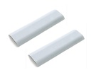 RKPM HOMES® 11" Cable Protector, Floor Cover, odorless, Easy to Unfold and Open - Home, Office, Warehouse, Workshop, Concert Dark line - White 1Pcs
