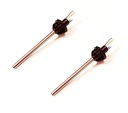 ERH India (Pack of 2) 25w 220v-240v Soldering Iron Heating Element 25 Watt Soldering Element Round Type 25w for Replacement and Repair