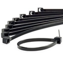 NWS Nylon 6-Inch Self Locking Cable Zip - Black (100 Pieces)