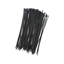 Electronic Spices Pack of 100 Heavy Duty Industrial Wire Black multifunction wrapping nylon 66 ties (BLACK)