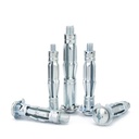 Rely®⇒VP INDUSTRIES (Pcs-10) M8 x65 mm Cavity Wall Anchor Fasteners Metal Heavy Duty| hollow wall anchor For concrete walls, solid, perforated or hollow bricks, natural stone & marble