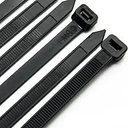 Cable 6 Inch Nylon Zip Wire Organiser Self Locking Tie (Black, 150 mm x 3.6 mm) -100 Pieces