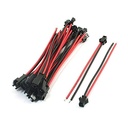 ERH India (5 Pair) JST Connector Wire Male and Female 2 Pin Locking Type Cable Connector 115 mm Electrical Cable Wire for LED Light