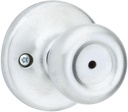 Kwikset 300M 26D CP 7/8RFL RCS Satin Chrome Bed/Bath Privacy Knob