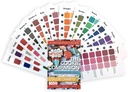 16 Cookie Decorating Color Charts - 4"x6" - For Use With The Cookie Companion: A Decorator's Guide
