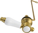 Kingston Brass KTBPLS7 Bel-Air Side Mount Toilet Tank Lever, Brushed Brass