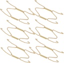 Luxshiny Set of 6 Wall Plate Hangers w Shaped Hooks for Displaying Plates Art Photos Heavy Duty Ceiling Hooks for Decor Easy Mounting