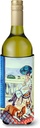 Caroline's Treasures 7068LITERK Lady with her Boxer Wine Bottle Hugger Bottle Cooler Sleeve Hugger Machine Washable Collapsible Insulator Beverage Insulated Holder