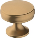 Amerock | Cabinet Knob | Champagne Bronze | 1-1/4 inch (32 mm) Diameter | Renown | 1 Pack | Drawer Knob | Cabinet Hardware
