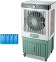 45L/9.9bal Swamp Cooler, Portable Evaporative Cooler Fan with 4 Ice Packs, 3 Speeds, for Commercial Use, Factories, Restaurants