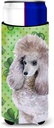 Caroline's Treasures Poodle St Patrick's Decorative Can Hugger, Slim, Multicolor