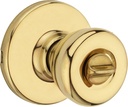 Kwikset 93001-922 Tylo Privacy Bed/Bath Knob In Polished Brass