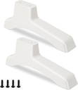 Criditpid WBL100 Heater Legs Support , Wall Heater Base Legs Stand Bracket, Vent-Free Wall Heater Floor Mounting Kit for Dyna Glo Heater, Replacement Wall Mount Heater Fan Accessory Parts, 2-Pack
