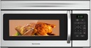 30" Over the Range Microwave Oven, ThermoMate 1.7 Cu. Ft. Capacity Microwave Over the Stove with One Touch, 1000 Cooking Watts, 300 CFM, 10 Power Levels, LED Lighting, Stainless Steel