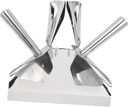Healifty Stainless Steel Packing Scoop Versatile Food Scoop for French Fries Nuts Candies More Lightweight Compact Design for Home Kitchen Bar Restaurant Use