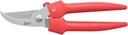 Clauss Heavy Duty By-Pass Blade Action Pruner, 7.5”, Red (20053)
