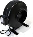 Circular Duct Ventilation Fan, 78-350W High Efficiency Ventilation | 170-1103 CFM Airflow | Low Noise & Energy Saving For Home/Workshop(5inch)