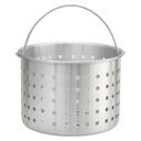 Winware Professional Aluminum Steamer Basket Fits 20-Quart Stock Pot, Silver
