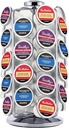 Keurig Storage Carousel, Coffee Pod Storage, Holds up to 36 Keurig K-Cup Pods, Silver