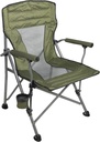 HCF Outdoor Products Company Four Season Oversize Deluxe Sports Arm Chair, Green