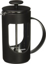 BonJour Coffee Unbreakable Plastic French Press, 12.7-Ounce, Ami-Matin, Black