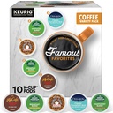 Keurig Famous Favorites Variety Pack, Single-Serve K-Cup Pods, 10 Count