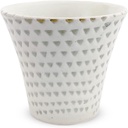 J-kitchens PNO606157 Dinner Tea Cup, 4.9 fl oz (140 cc), Hasami Ware, Made in Japan, Powder Coated Canna, Green