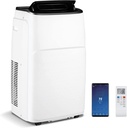 PETSITE Smart Portable Air Conditioner & Heater 13000 BTU, 4-in-1 Stand up AC Unit, Dehumidifier, Heater & Fan with Remote Control Window Kit For Rooms up to 600 Sq.ft