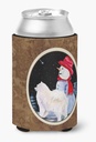 Caroline's Treasures SS8572CC Samoyed Can or Bottle Hugger Cooler Washable Drink Sleeve Collapsible Beverage Insulated Holder, Can Hugger, Multicolor