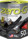 zero-G 4001-50 Lightweight, Ultra Flexible, Durable, Kink-Free Garden Hose, 5/8-Inch by 50-Feet,Black