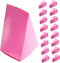 Garneck 50pcs Boxes Practical Sugar Container Lovely Presents Cases Triangle Cake Boxes