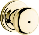 Kwikset 730H Signature Series Hancock Privacy Door Knob - Polished Brass